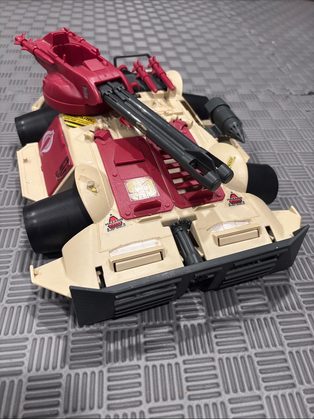 GI Joe Cobra RAGE in Good Condition 1990 Hasbro ARAH